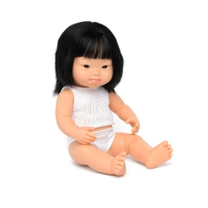 Miniland Baby Doll Asian Girl with Down's Syndrome 